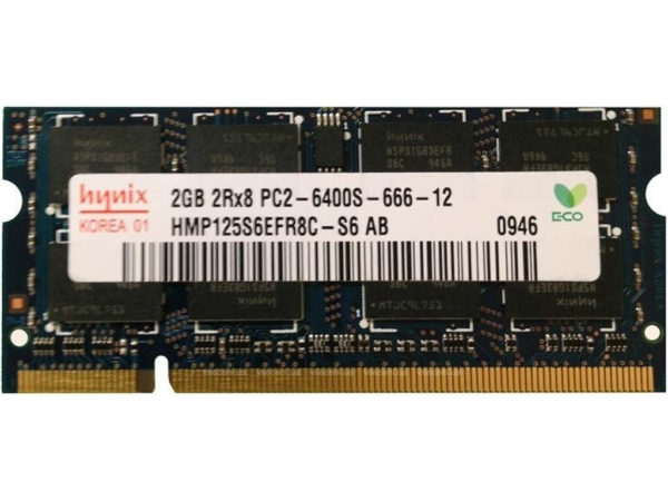 hynix 2GB PC2 Geheugen module hmp125s6efr8c-s6 ab